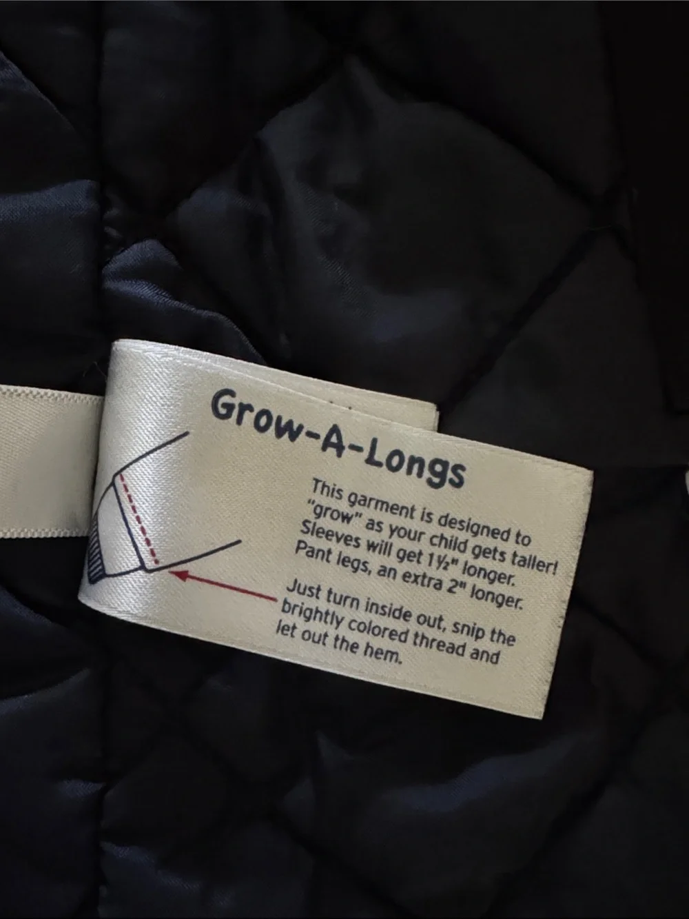 Lands' End Kids Hooded Jacket in Black